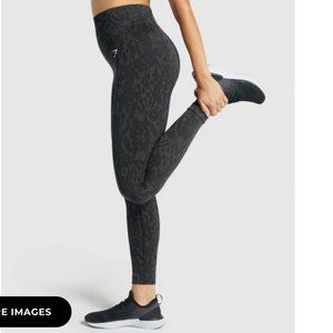 GYMSHARK ADAPT ANIMAL SEAMLESS LEGGINGS Size M